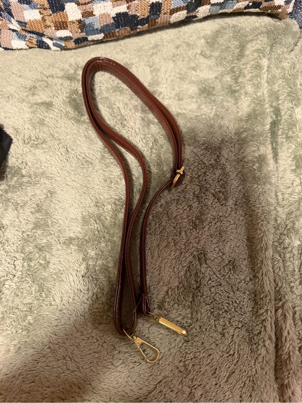 Florence leather strap for purse
